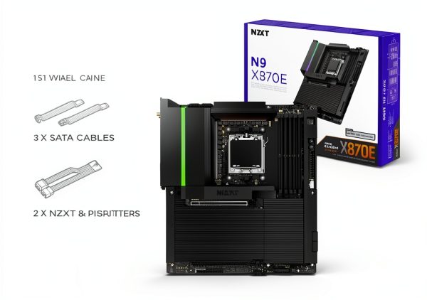 NZXT N9 X870E AMD Ryzen 7 Gaming Motherboard-6