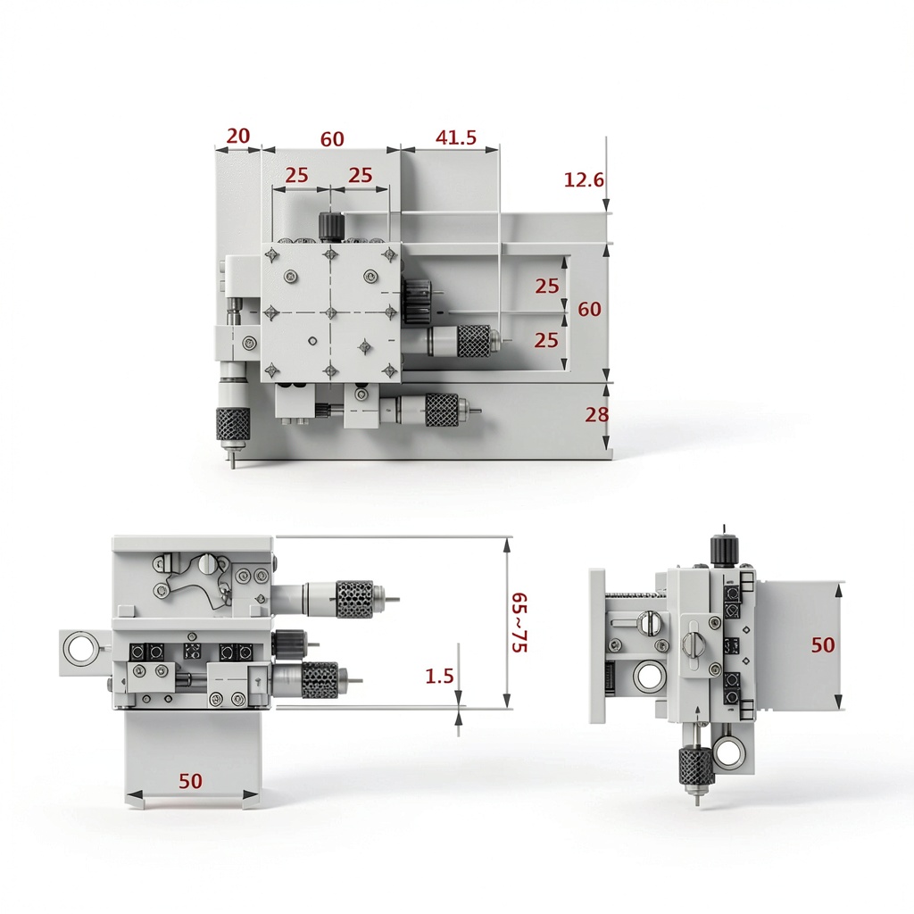 Installing Findmall Cross Roller Guide High Accuracy Linear Motion on a workbench