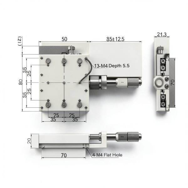 Vikye Linear Guide Sliding Track Aluminium Alloy-6