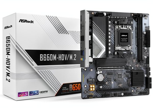 ASRock B650M-HDV/M.2 Motherboard for Ryzen 7000-0
