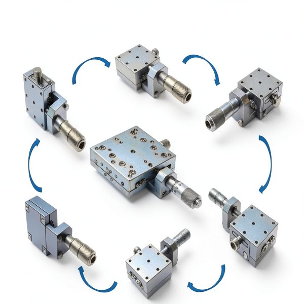 Jectse Manual Precision Linear Stage Aluminium Alloy-4