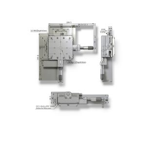 Keenso SEMY100-AC XY Linear Stage Precision Aluminum Alloy-0