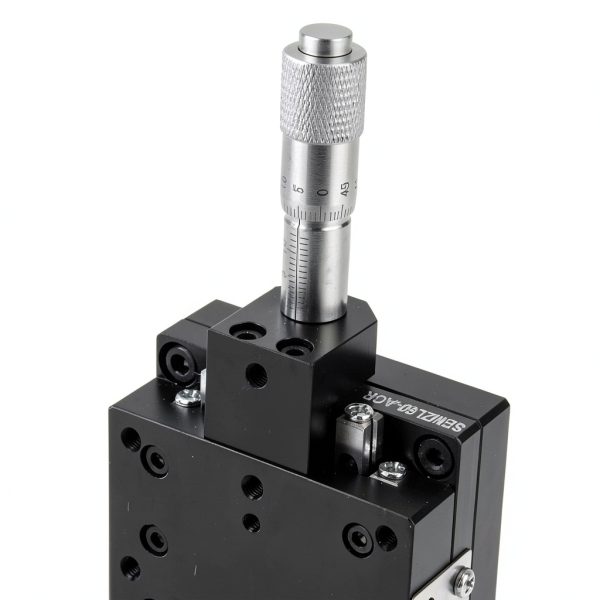Keenso 60x60mm Z Linear Stages Manual Linear Slide-5