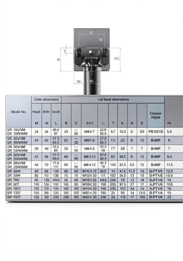 Flish Linear Motion Cross Roller Guide High Load Embedded-4