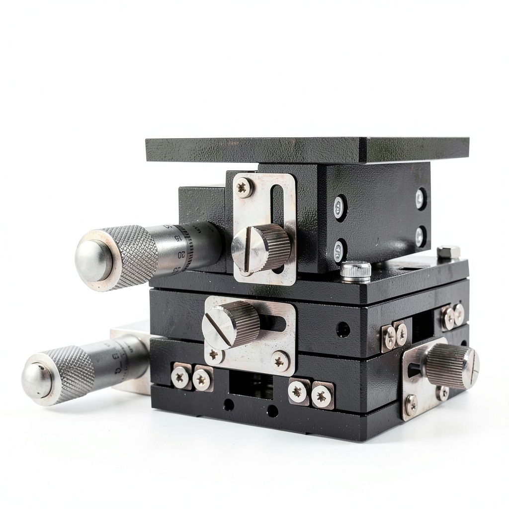 Installing Mitoharet CNC Linear Motion Cross Roller Guide Aluminum on a wooden desk