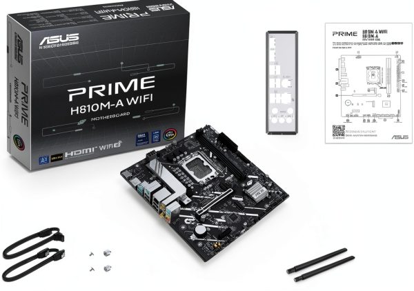 ASUS PRIME H810M-A Motherboard LGA1851 Intel DDR5-7