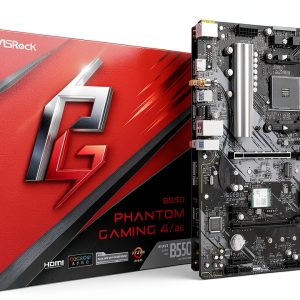 ASRock B550 Phantom Gaming 4 AC DDR4 Motherboard-0