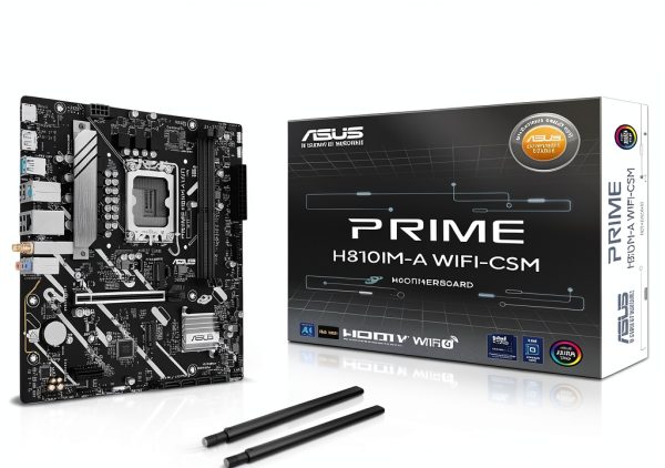 ASUS PRIME H810M-A Motherboard LGA1851 Intel DDR5-8