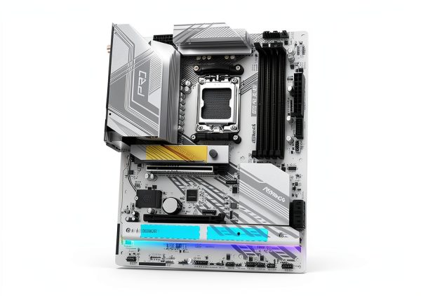 ASRock X870 PRO RS WIFI ATX Motherboard with Wi Fi 7 and Dual USB4-1