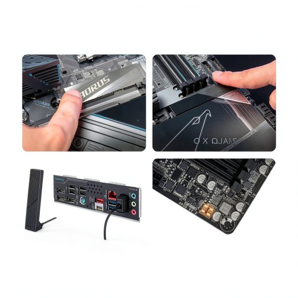 GIGABYTE B850M DS3H ATX Motherboard Dark Brown DDR5 5200MHz AM5-4