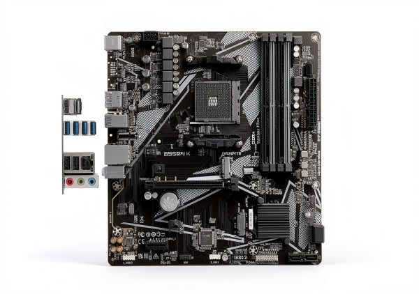 GIGABYTE B550M K Motherboard mATX with WiFi5 and Dual M.2 Slots-8