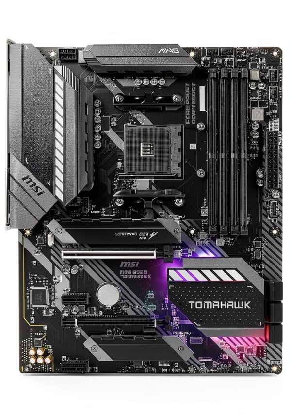 MSI MAG B550 Tomahawk Motherboard 128GB DDR4 Dual LAN RGB Lighting-1