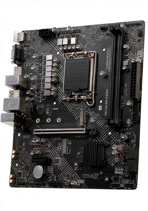 MSI PRO H610M-G DDR4 Motherboard – LGA 1700, 3200MHz, 2 USB 2.0 Ports-2