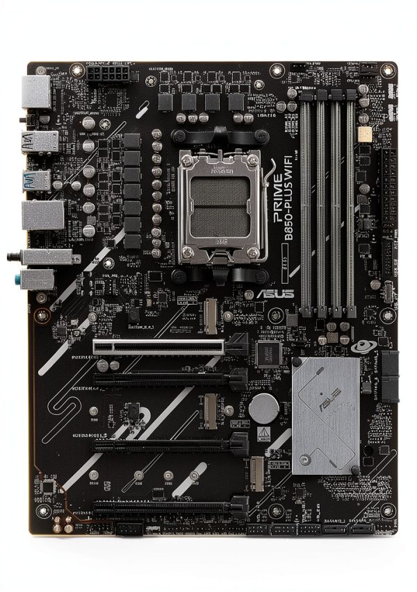 ASUS PRIME B850 PLUS WIFI ATX Motherboard with DDR5, Wi‑Fi 6E,-6