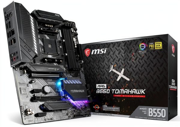 MSI MAG B550 Tomahawk Motherboard 128GB DDR4 Dual LAN RGB Lighting-5
