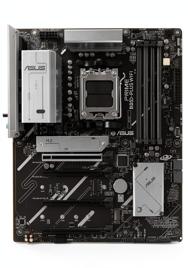 ASUS PRIME B850 PLUS WIFI ATX Motherboard with DDR5, Wi‑Fi 6E,-7