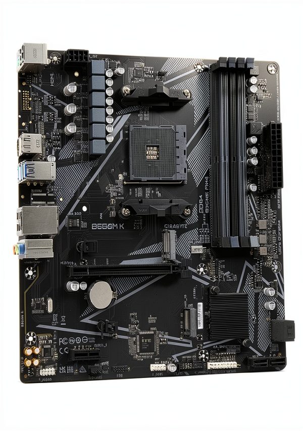 GIGABYTE B550M K Motherboard mATX with WiFi5 and Dual M.2 Slots-5