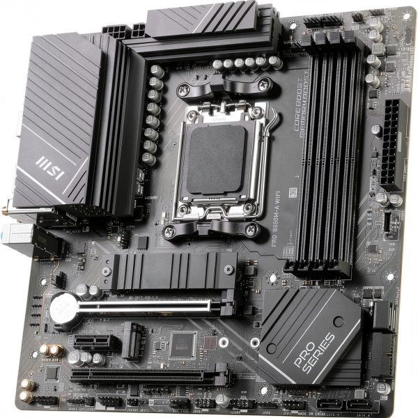 MSI PRO B650M-A WIFI Motherboard - DDR5 AMD Ryzen 7000 WiFi 6-3