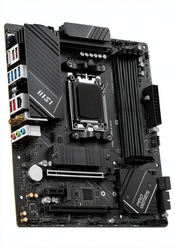 MSI PRO B650M-A WIFI Motherboard - DDR5 AMD Ryzen 7000 WiFi 6-4