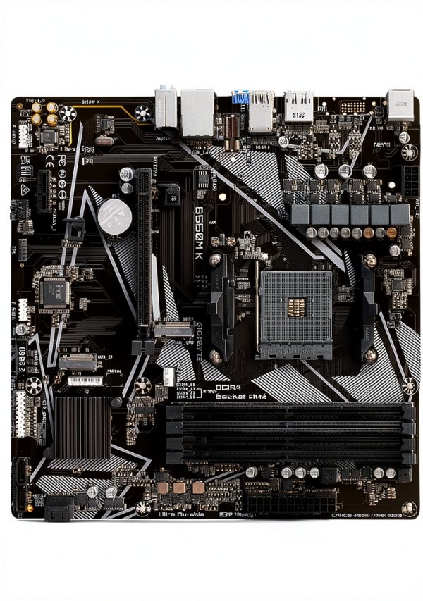 GIGABYTE B550M K Motherboard mATX with WiFi5 and Dual M.2 Slots-6