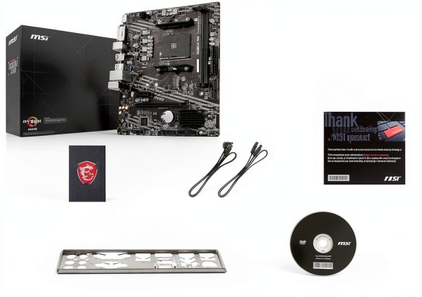 MSI A520M-A PRO Motherboard with AMD Ryzen 5 5500 Processor Bundle-5