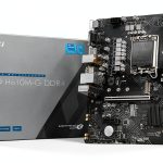 MSI PRO H610M-G DDR4 Motherboard – LGA 1700, 3200MHz, 2 USB 2.0 Ports-0