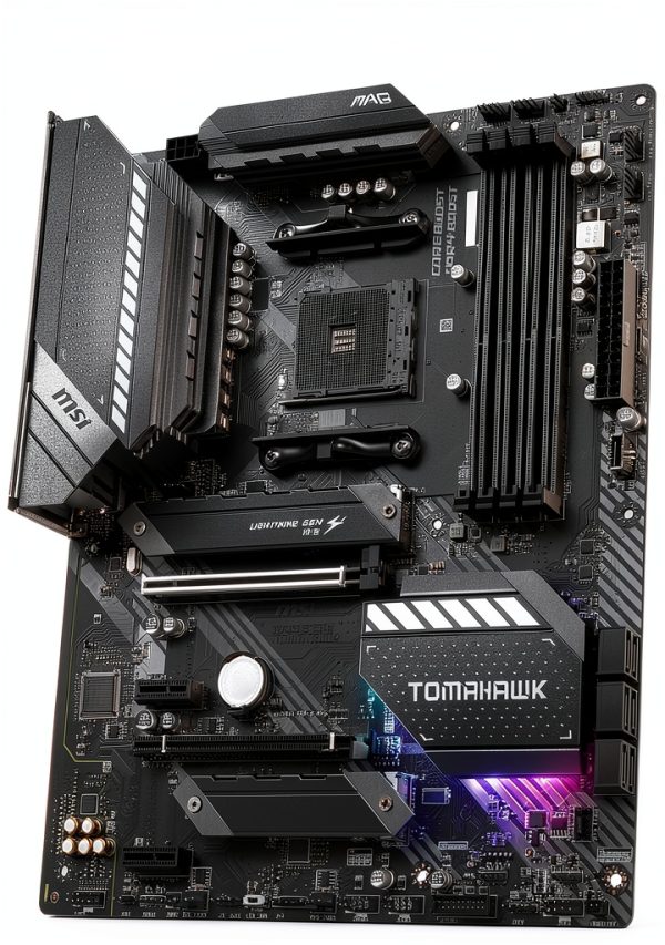 MSI MAG B550 Tomahawk Motherboard 128GB DDR4 Dual LAN RGB Lighting-2