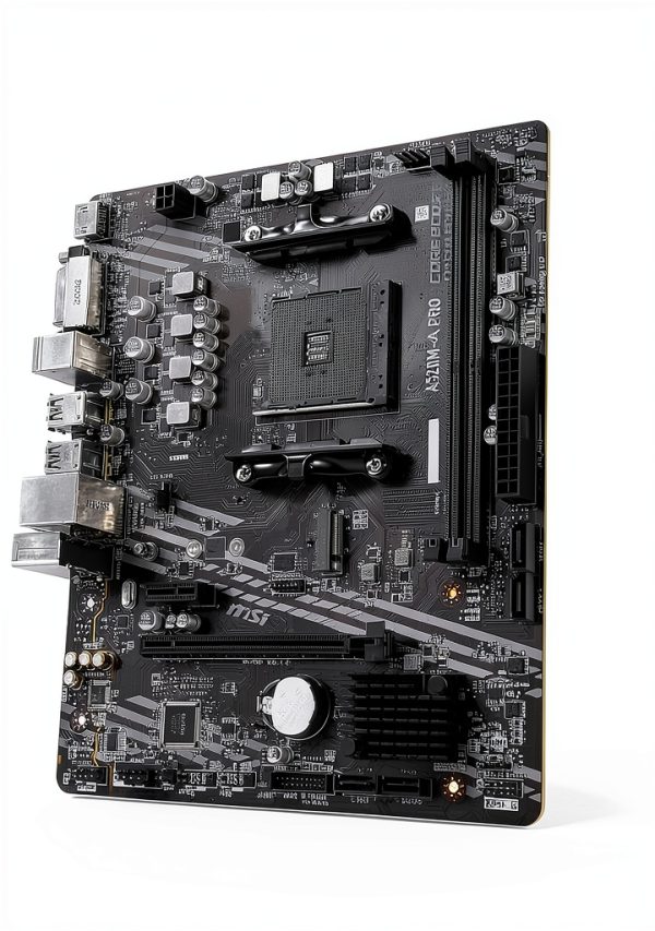 MSI A520M-A PRO Motherboard with AMD Ryzen 5 5500 Processor Bundle-2