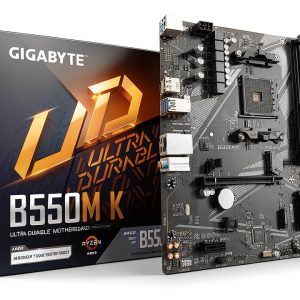 GIGABYTE B550M K Motherboard mATX with WiFi5 and Dual M.2 Slots-0