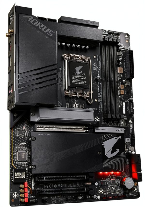 GIGABYTE Z790 AORUS Elite AX (LGA 1700/ Intel Z790/ ATX/ DDR5/ Quad M.2/ PCIe 5.0/ USB 3.2 Gen2X2 Type-C/Intel WiFi 6E/ 2.5GbE LAN/Q-Flash Plus/PCIe EZ-Latch/Gaming Motherboard)-2