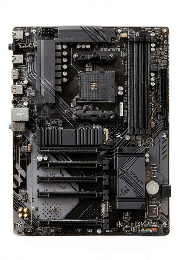 GIGABYTE B550 Eagle WIFI6 ATX Motherboard with PCIe 4.0 Dual M.2 RGB-4