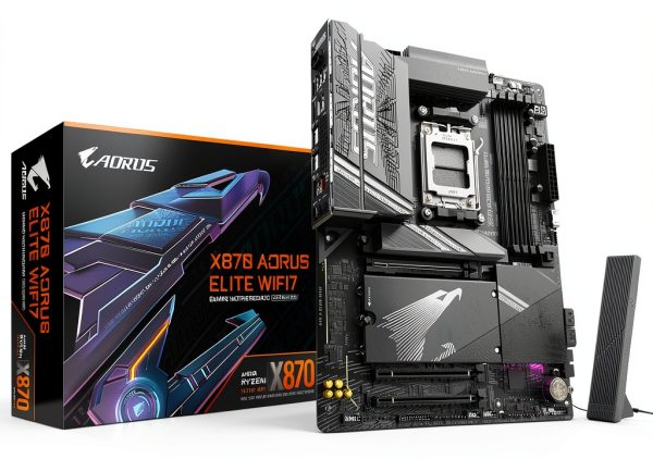 GIGABYTE X870 AORUS Elite WIFI7 ATX Motherboard DDR5 PCIe5 USB4-0