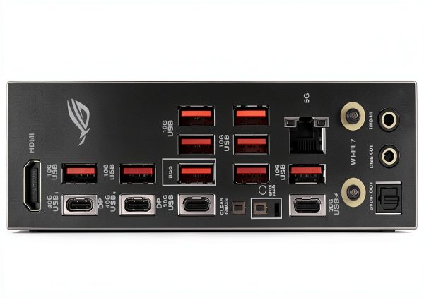 ASUS ROG Strix X870E-E Gaming WiFi AMD AM5 X870 ATX Motherboard 18+2+2 Power Stages, Dynamic OC Switcher, Core Flex, DDR5 AEMP, WiFi 7, 5X M.2, PCIe® 5.0, Q-Release Slim, USB4®, AI OCing & Networking-8
