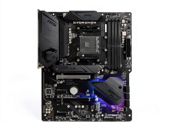 MSI MPG B550 Gaming Plus V1 Gaming Motherboard (AMD Ryzen 5000, AM4, DDR4, PCIe 4.0, SATA 6Gb/s, M.2, USB 3.2 Gen 2, HDMI/DP, ATX)-1