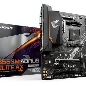 GIGABYTE B550M AORUS Elite AX Motherboard Micro ATX DDR4 WiFi 6E-0