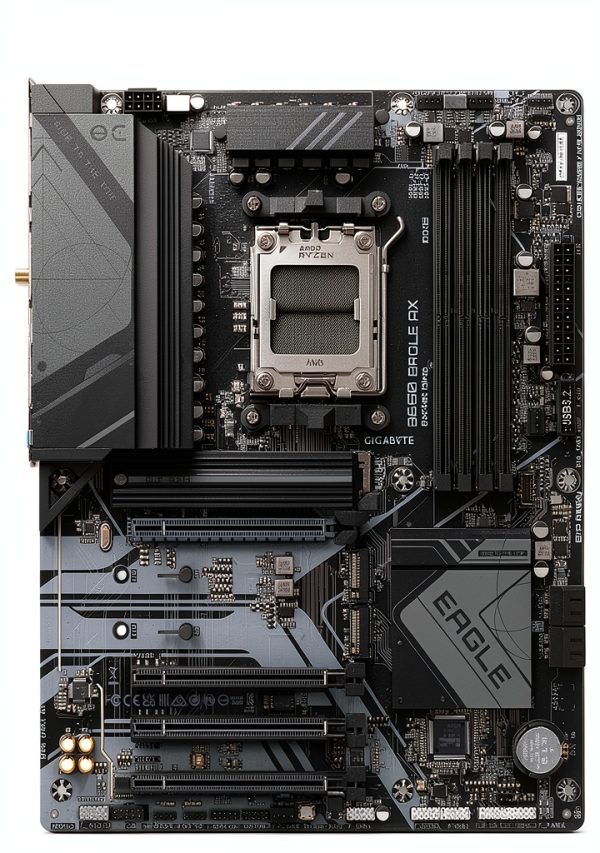 GIGABYTE B650 Eagle AX AM5 ATX Motherboard DDR5 PCIe 5.0 M.2 Wi‑Fi 6E-1