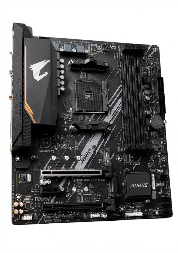 GIGABYTE B550M AORUS Elite AX Motherboard Micro ATX DDR4 WiFi 6E-2